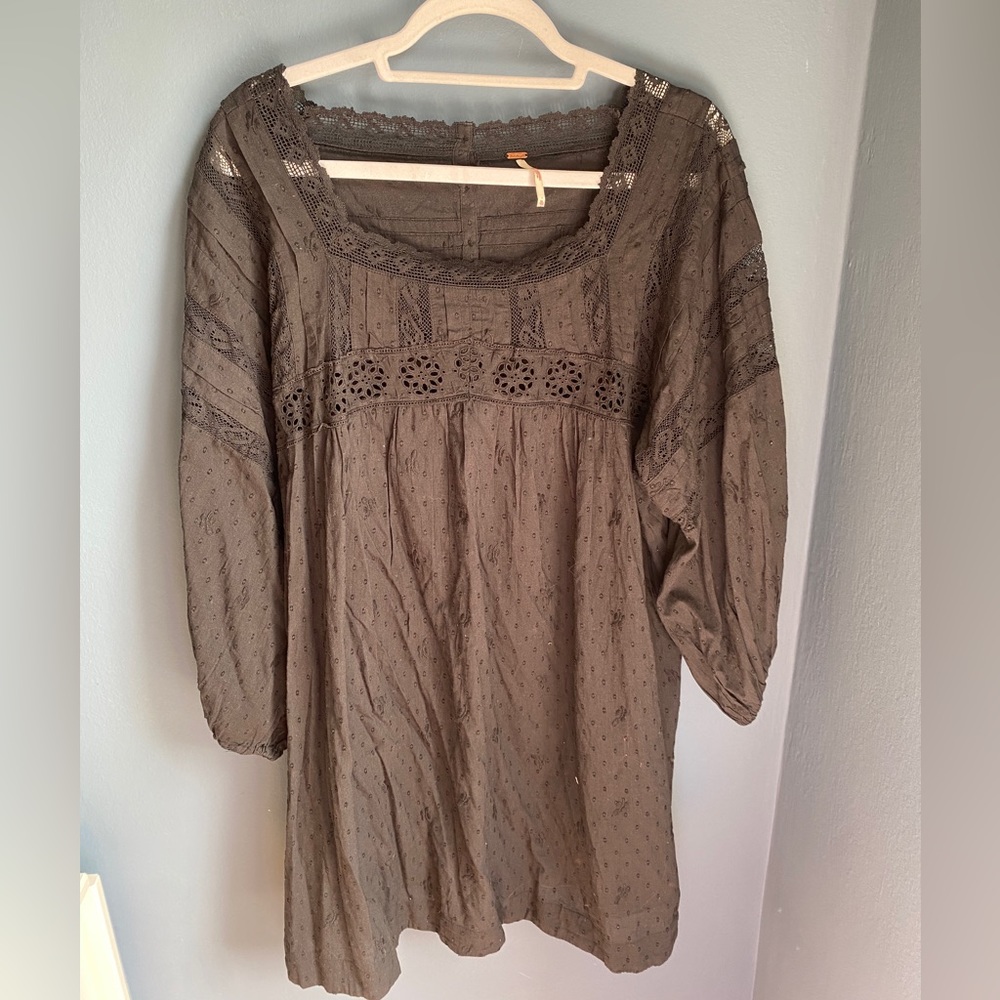 Free People Cotton Mini Dress